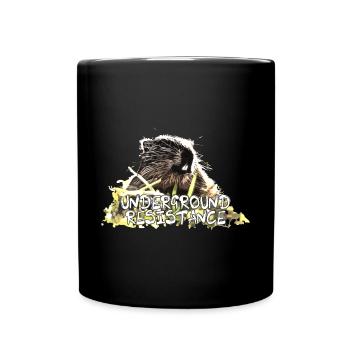 Cult Marmot - Underground Resistance - Full Colour Mug - black - Front