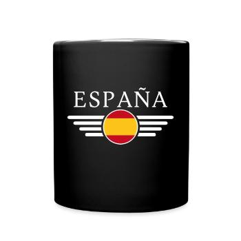 Spain T-Shirt: Flamenco, Passion - Full Colour Mug - black - Front