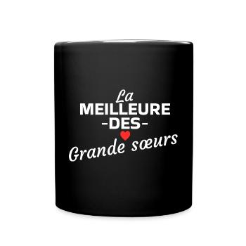 Das Beste von Big Sisters - Tasse einfarbig - Schwarz - Vorne