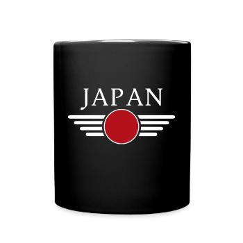 Japanese Style Design T-Shirt - Full Colour Mug - black - Front