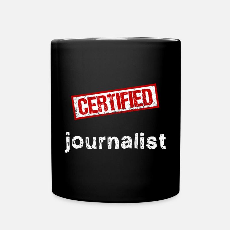 Journaliste - Mug uni - noir