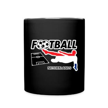 Football Fever Pays-Bas - Mug uni - noir - Devant
