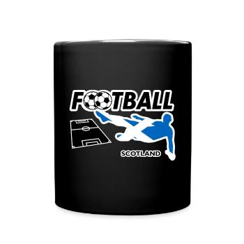 Football Fever Scotland - Full Colour Mug - black - Front