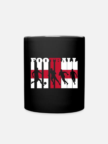 English football - Full Colour Mug - black