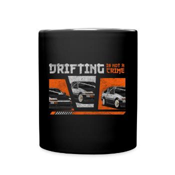 Drifting Queren Turbo Racing - Full Colour Mug - black - Front
