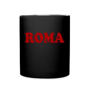 Roma - Tasse einfarbig - Schwarz - Vorne