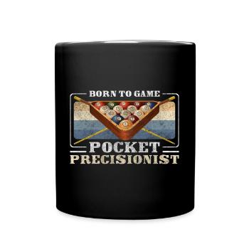Gagnant des balles de billard - Mug uni - noir - Devant