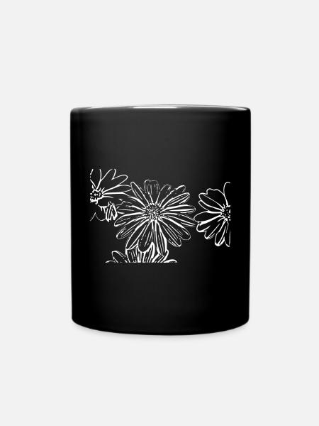 Muttertags Geschenk Mutter Muttertag Geschenkidee - Tasse einfarbig - Schwarz
