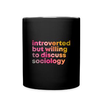 sociologie - Mug uni - noir - Devant