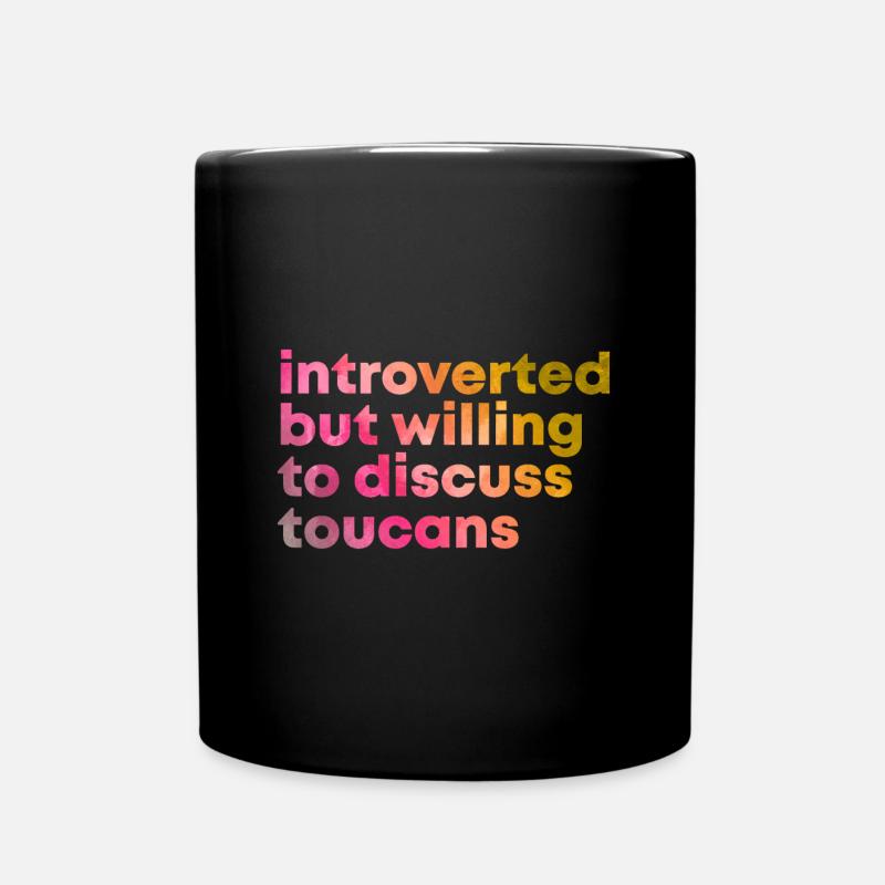 Toucan - Full Colour Mug - black