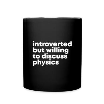Physics - Full Colour Mug - black - Front