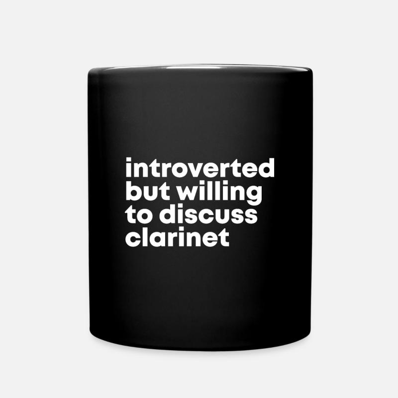 clarinette - Mug uni - noir