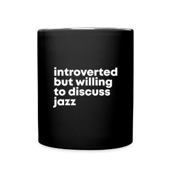 jazz - Mug uni - noir - Devant