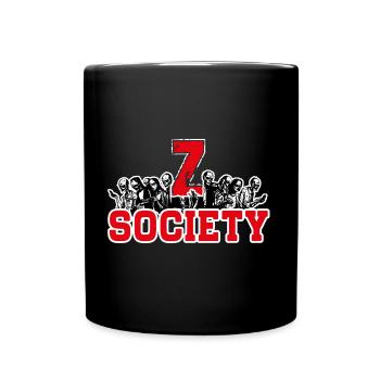 Z society - La zombification de l'humanité - Mug uni - noir - Devant
