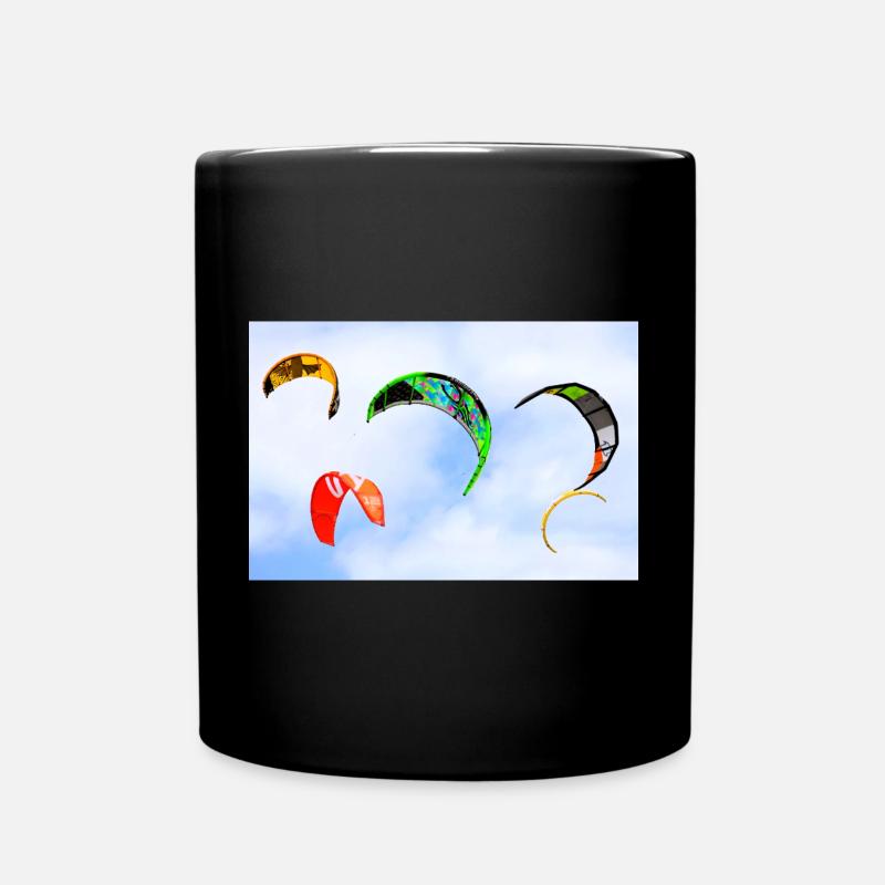 Kitesurf - Mug uni - noir