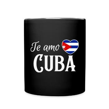 J’adore Cuba, made in Cuba - Mug uni - noir - Devant