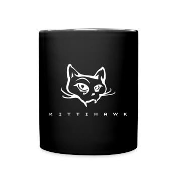 Kittihawk - Tasse einfarbig - Schwarz - Vorne