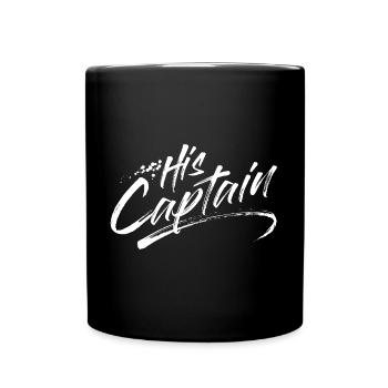 His Captain - Full Colour Mug - black - Front