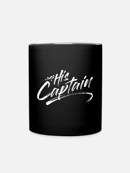 His Captain - Mug uni - noir