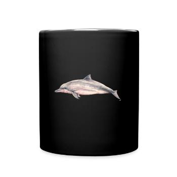 Sotalie - Tucuxi - River dolphin Pink dolphin - Full Colour Mug - black - Front