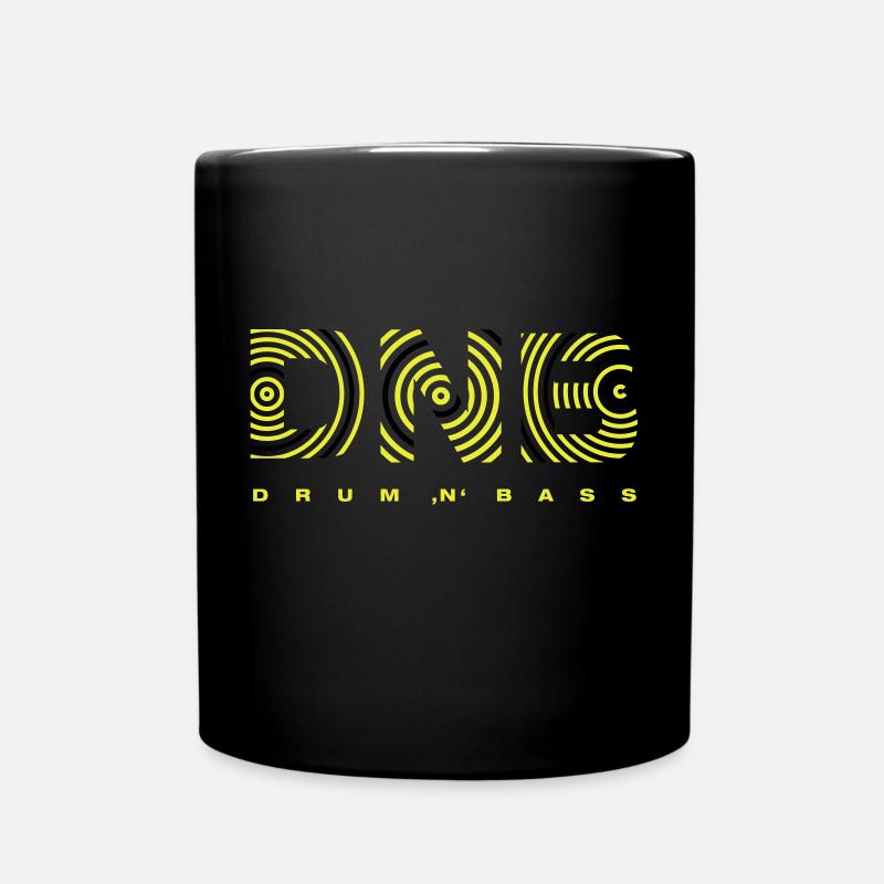 Drum 'n' Bass cercle 2 - Mug uni - noir