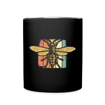 bee - Full Colour Mug - black - Front