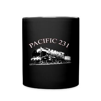 Locomotive création Louis RUNEMBERG Adagp - Mug uni - noir - Devant