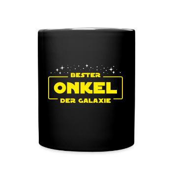 BESTER ONKEL DER GALAXIE - Tasse einfarbig - Schwarz - Vorne