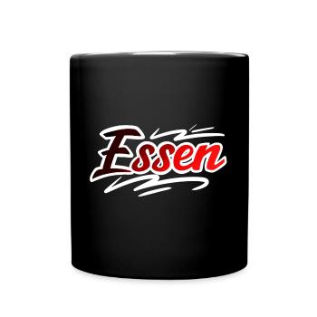 eat - Full Colour Mug - black - Front