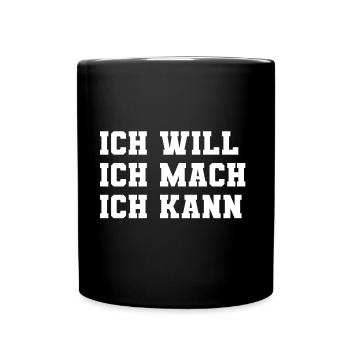 I DO - Full Colour Mug - black - Front