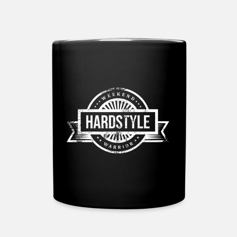 Hardstyle Weekend Warrior - Tasse einfarbig - Schwarz