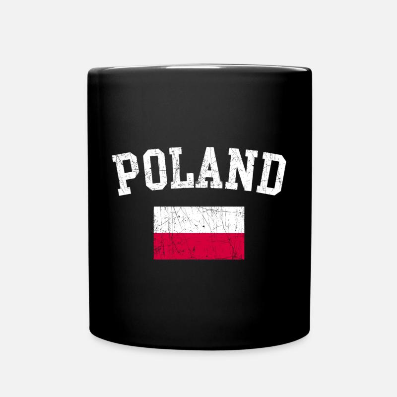 Typographie de l’Arc du drapeau polonais - Mug uni - noir