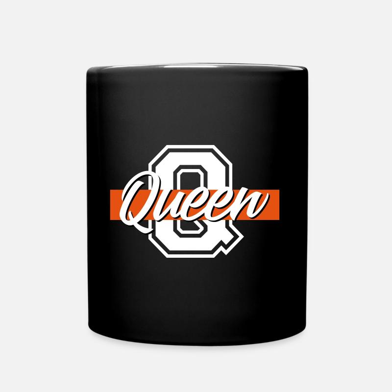 QUEEN Partner Look - Full Colour Mug - black