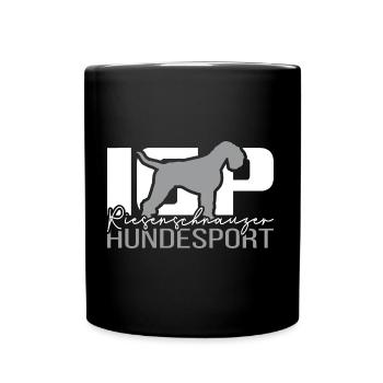 IGP RIESENSCHNAUZER HUNDESPORT Wilsigns Hunde - Tasse einfarbig - Schwarz - Vorne