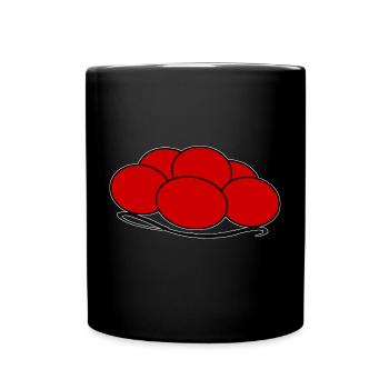 Bollenhut Forêt-Noire Fribourg - Mug uni - noir - Devant