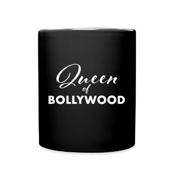 Queen of Bollywood knows - Full Colour Mug - black - Front
