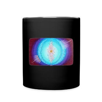 Creation light of divine purification - Full Colour Mug - black - Front
