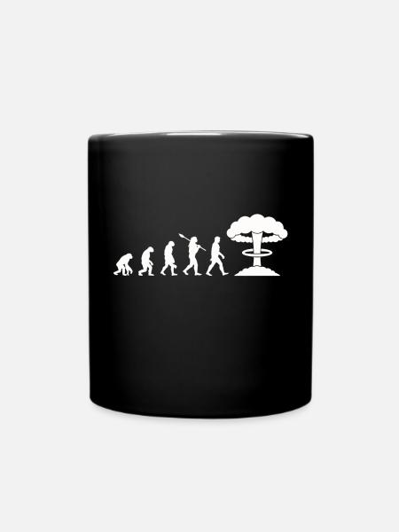 Bombe nucléaire Evolution - Mug uni - noir