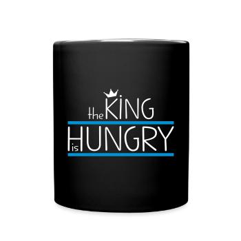 Hunger - Tasse einfarbig - Schwarz - Vorne