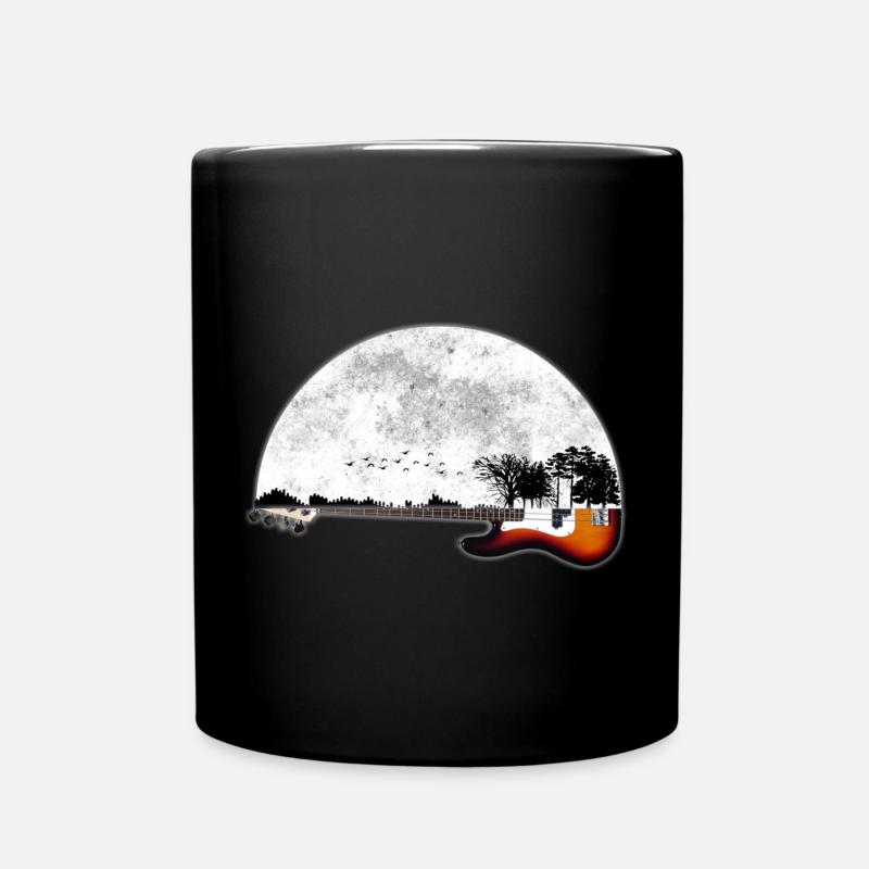 guitare nature - Mug uni - noir