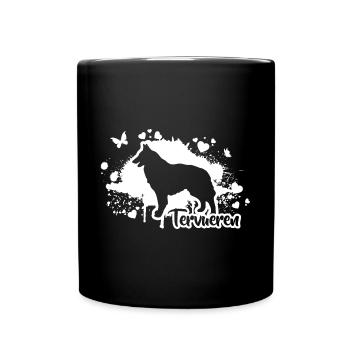 TERVUEREN Chiens Chiens Sports De Chien Wilsigns - Mug uni - noir - Devant