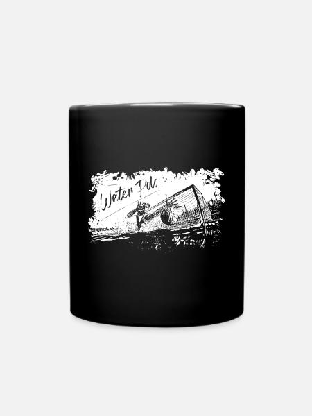 Water Polo - Tasse einfarbig - Schwarz