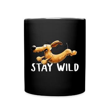 Teckel sauvage I Teckel I Chien - Mug uni - noir - Devant