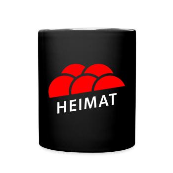 Heimat Bollenhut Schwarzwald - Tasse einfarbig - Schwarz - Vorne