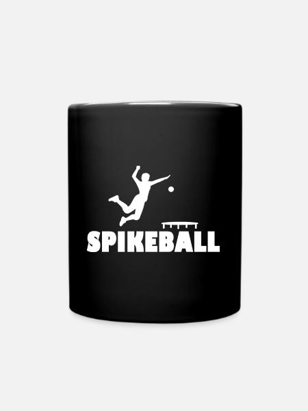 Jeu Spikeball Roundnet - Mug uni - noir