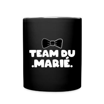 EVG TEAM DU MARIÉ Humour Original Cadeau EVG Tee - Mug uni - noir - Devant