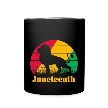Juneteenth - Mug uni - noir - Devant