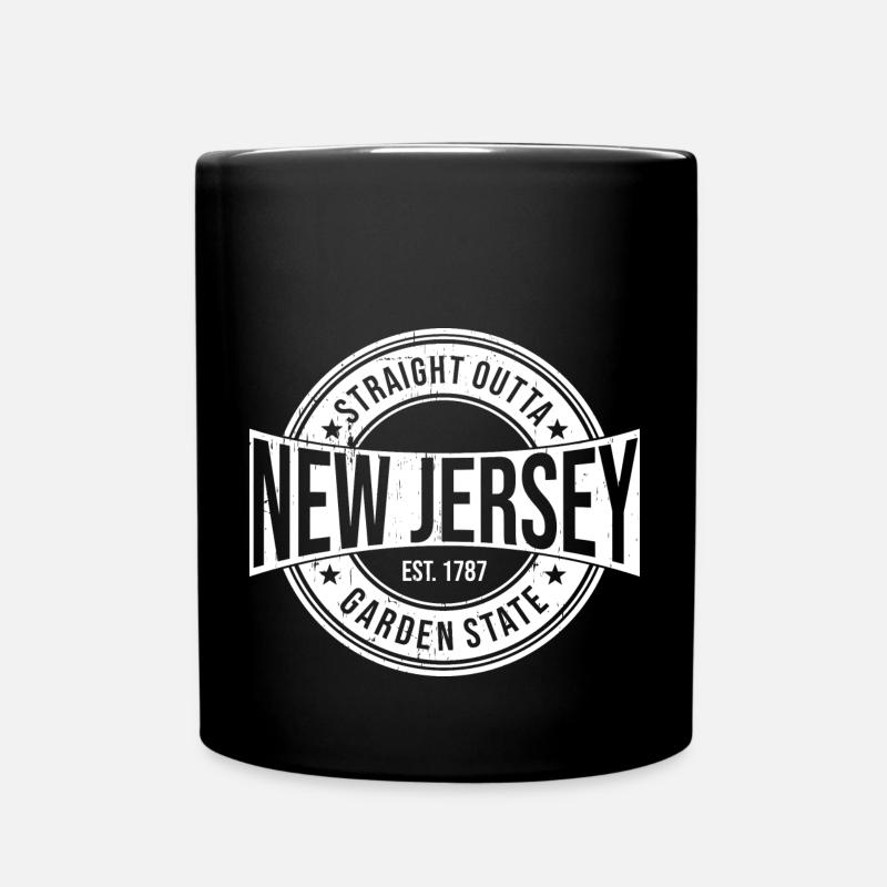 New Jersey - Mug uni - noir