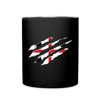 Sardinien Flagge Sardische Fahne Sardegna Fahne - Tasse einfarbig - Schwarz - Vorne