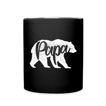 Wildcat Script Monochrome - Full Colour Mug - black - Front